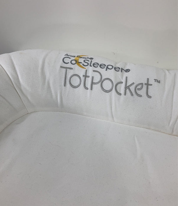 secondhand Arm's Reach TotPocket Baby Lounger, Creme