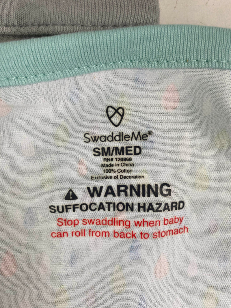 SwaddleMe Original Swaddle Wrap 3pk, Jungle Drops S/M 03 months