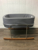 used Wonderfold Baby Bassinet Cradle, Grey