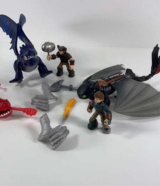 secondhand DreamWorks Dragons Toy Figurines