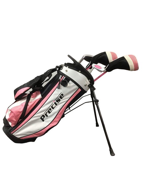 secondhand Precise X7 Junior Golf Set, Pink Right Hand