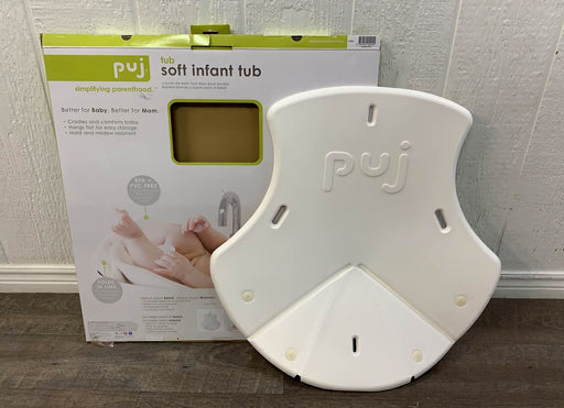 used Puj Foldable Baby Bathtub, White