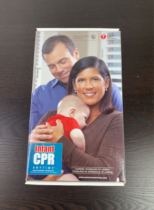 used American Heart Association Infant CPR Anytime DVD Training Kit