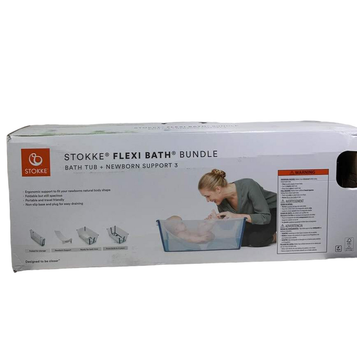 Shop Stokke Flexi Bath Bundle Pack, White, Regular at GoodBuy Gear