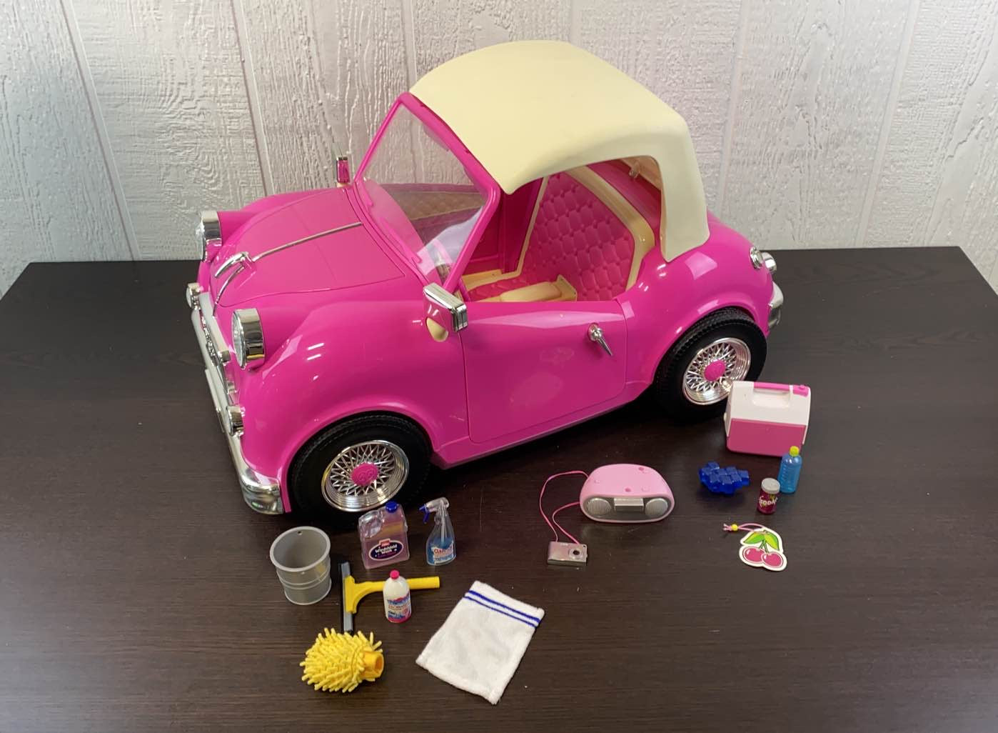 Generation Retro Cruiser Our Generation Doll Car Seat Pink Doll