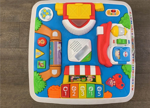 secondhand Fisher Price Laugh & Learn Learning Table, Around The Town