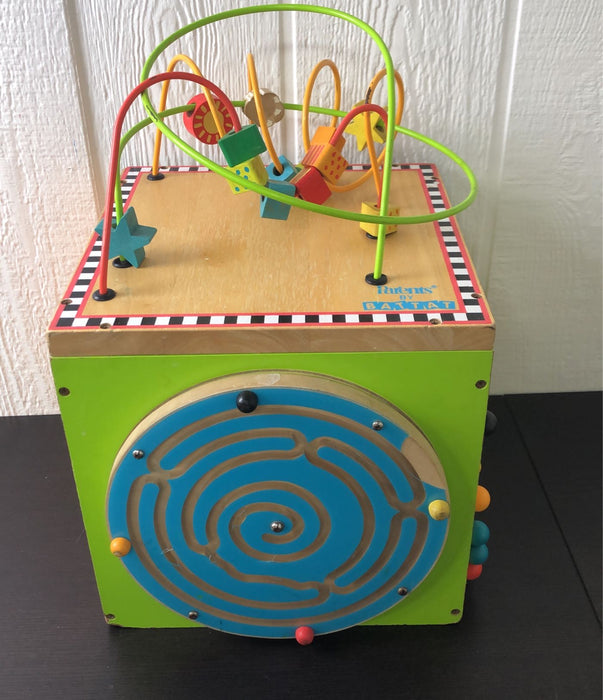 used Battat Wooden Activity Cube