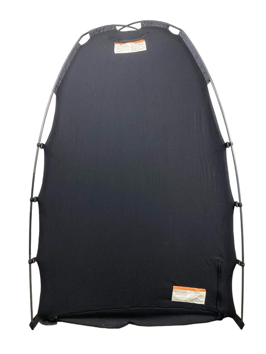 secondhand SlumberPod 2.0 Sleep Canopy, Black/Gray