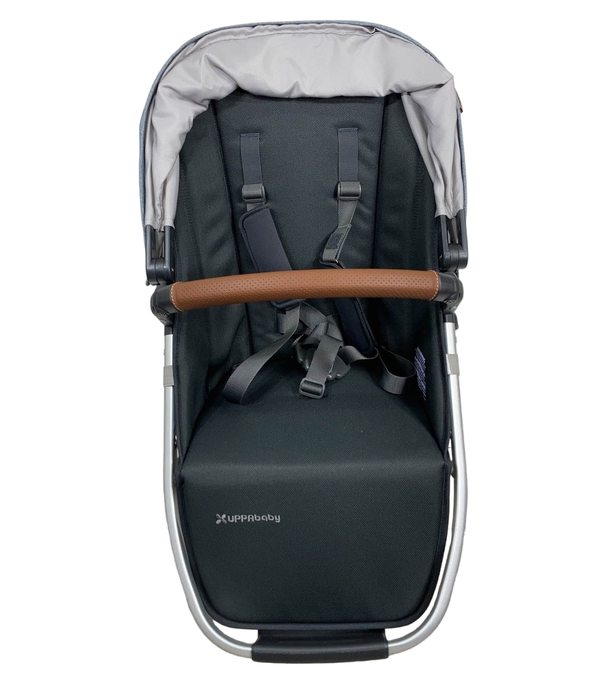 used UPPAbaby VISTA RumbleSeat V2, 2015+, 2022, Gregory (Blue Melange)