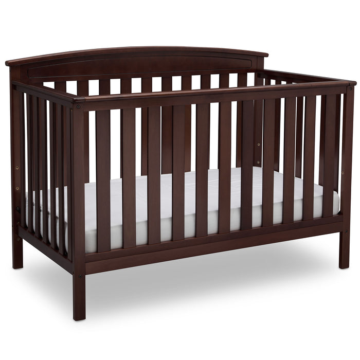 Delta Children Gateway 4-in-1 Crib, With Serta Crib Mattress