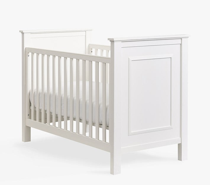 Pottery Barn Kids Fillmore Convertible Crib With Toddler Rails, White