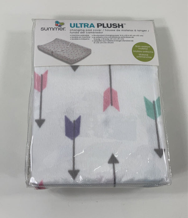 Shop Summer Infant Ultra Plush Changing Pad Cover, Girly Arrows at GoodBuy Gear