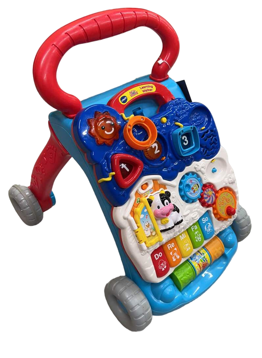 Shop VTech Sit-To-Stand Learning Walker, Blue at GoodBuy Gear