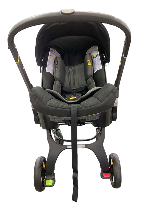 used Doona Infant Car Seat & Stroller Combo, 2022, Grey Hound