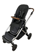 secondhand Mockingbird Single to Double Stroller, 2022, Silver with Penny Leather, Windowpane, Black