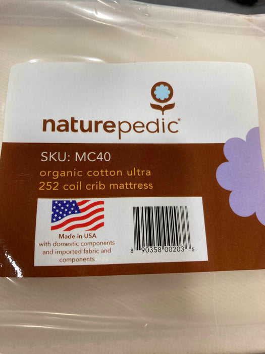 Shop Naturepedic Organic Breathable 252 Coil Baby & Toddler 2 Stage Mattress at GoodBuy Gear