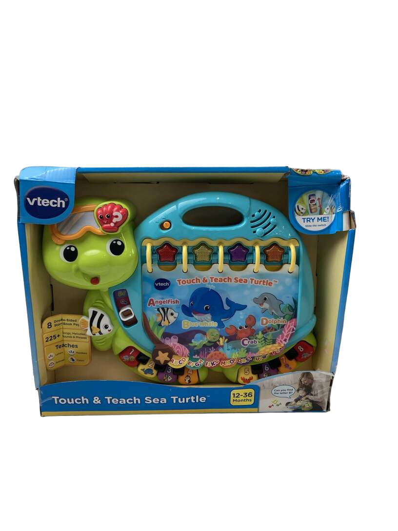 VTech Touch & Teach Sea Turtle Interactive Learning Book for Kids