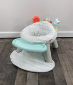 used Skip Hop 2-in-1 Sit-up Activity Baby Chair, Silver Cloud Lining