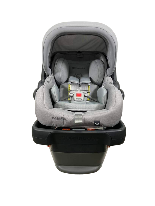 secondhand UPPAbaby MESA V2 Infant Car Seat, Stella (Grey Melange), 2023