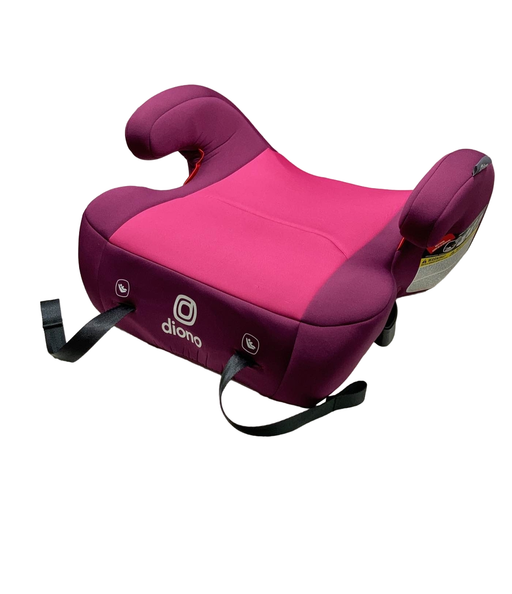 used Diono Solana 2 Backless Booster Seat, 2022, Pink, With LATCH