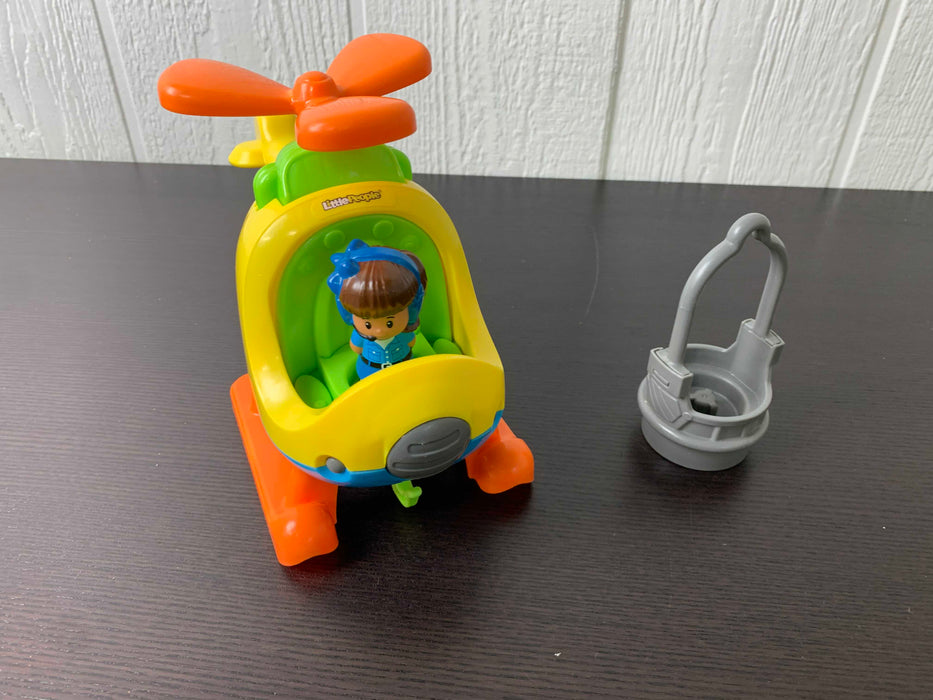 used Fisher Price Little People Helicopter