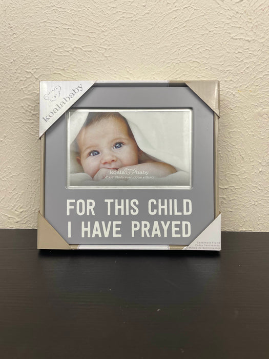 used Koala Baby Photo Frame, Sentiment