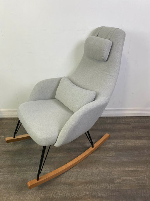 secondhand Dadada Weeble Rocking Chair, In Light Grey