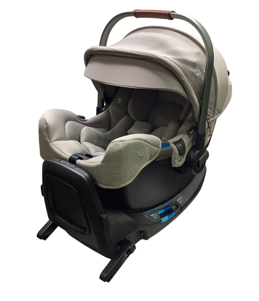 used Nuna PIPA rx Infant Car Seat with RELX Base, 2023, Hazelwood