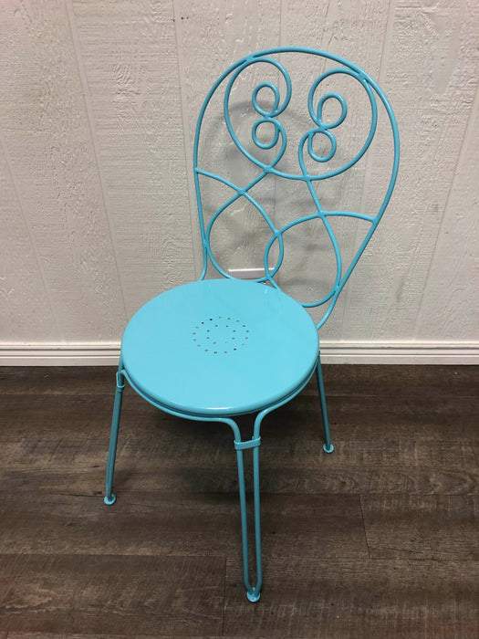 used Land Of Nod Metal Chair