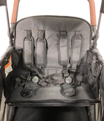 used Wonderfold W4 Luxe Quad Stroller Wagon, Volcanic Black, 2023