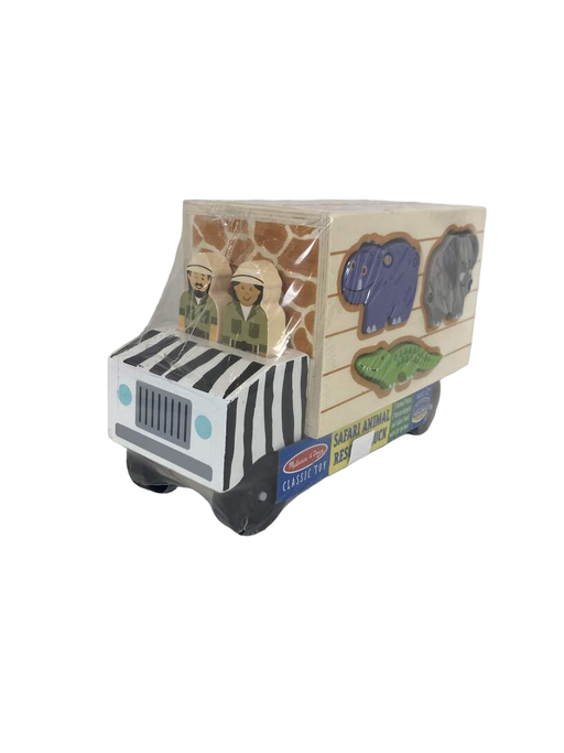 used Melissa & Doug Safari Animal Rescue Truck