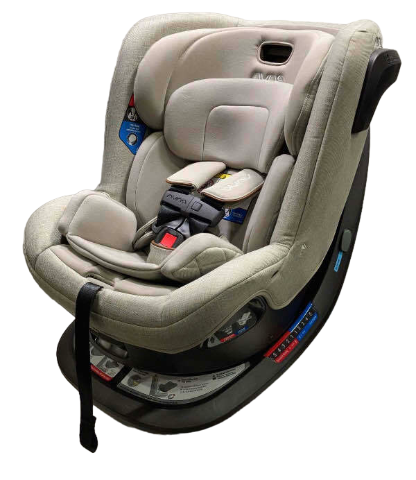 used Nuna Revv Rotating Convertible Car Seat, 2023, Hazelwood