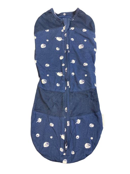 used Happiest Baby Sleepea Swaddle, Small, Midnight Navy Planets