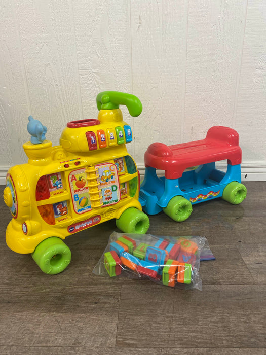 secondhand VTech Sit To Stand Alphabet Train