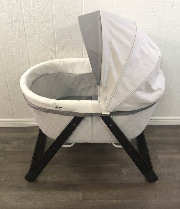 used Ingenuity Foldaway Rocking Wood Bassinet