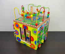 secondhand ALEX Toys Discover My Busy Town Wooden Activity Cube