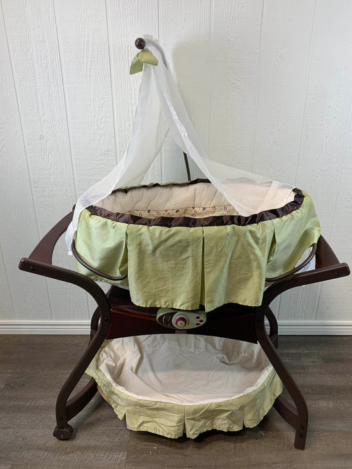 used Fisher Price Zen Gliding Bassinet