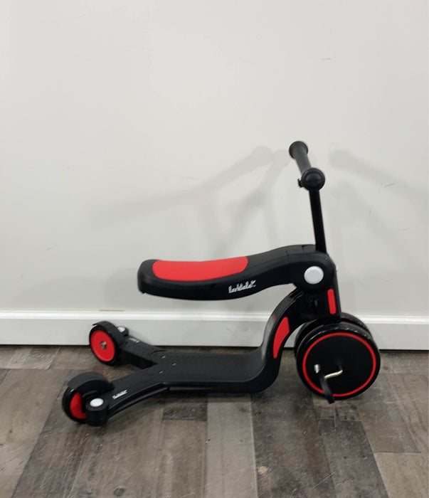 Shop Larktale Scoobi 5-in-1 Scooter, Barossa (Red/Black) at GoodBuy Gear