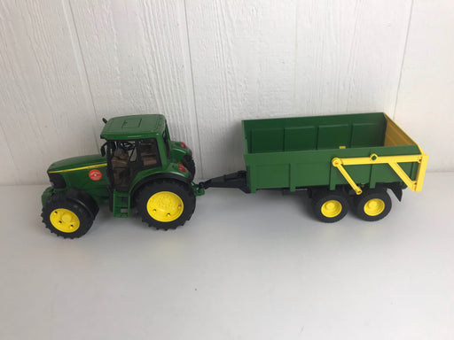 Shop Bruder John Deere Tractor With Tipping Trailer at GoodBuy Gear