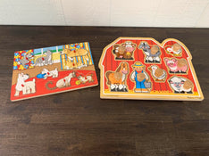 used Melissa & Doug Puzzle Bundle