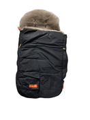 secondhand Elks And Angels Snuggle Pod Sheepskin Footmuff, Buttermilk