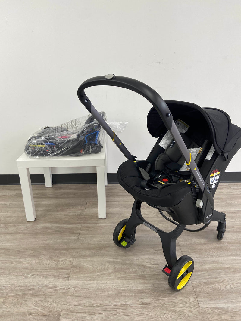 Doona Infant Car Seat & Stroller Combo, 2020, Nitro Black