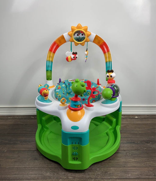 used Bright Starts 2-in-1 Activity Gym And Saucer, Laugh & Lights