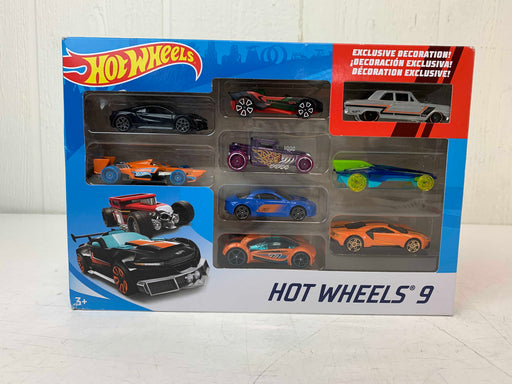 used Hot Wheels Die Cast Cars 9 Pack