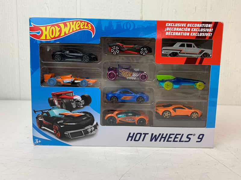 Hot Wheels Die Cast Cars 9 Pack