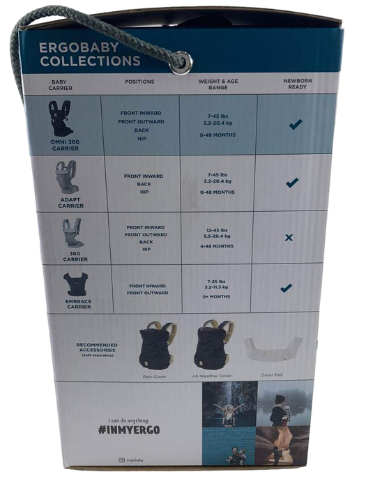 Shop Ergobaby Omni 360 Cool Air Mesh Baby Carrier, Khaki Green at GoodBuy Gear
