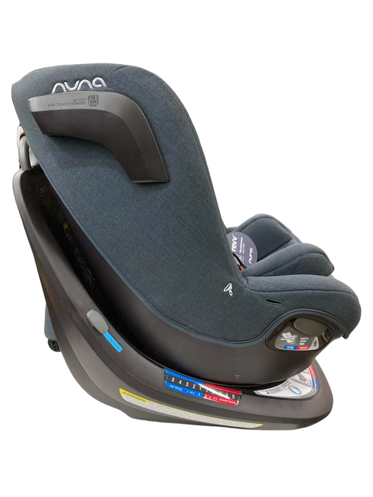 secondhand Nuna Revv Rotating Convertible Car Seat, 2022, Ocean