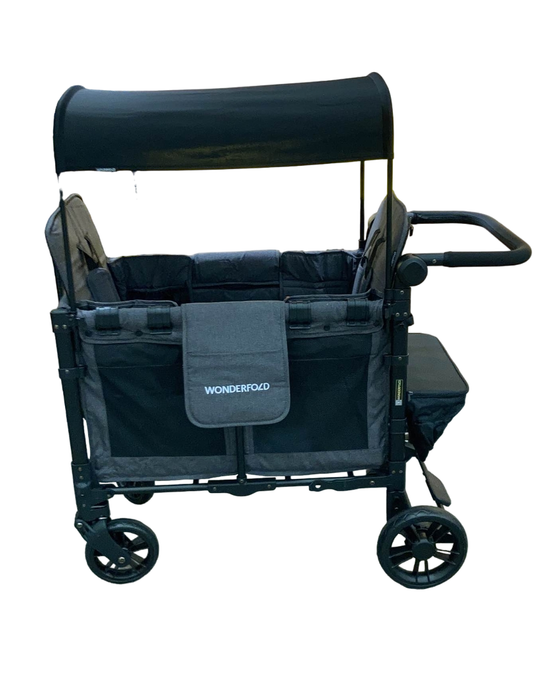 used Wonderfold W2 Elite Multifunctional Stroller Wagon, 2023, Charcoal Grey