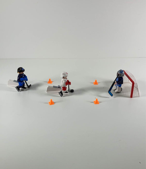 secondhand Playmobil NHL Hockey Arena, Figurines