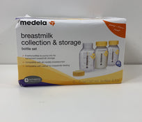 used Medela Breastmilk Bottle Set